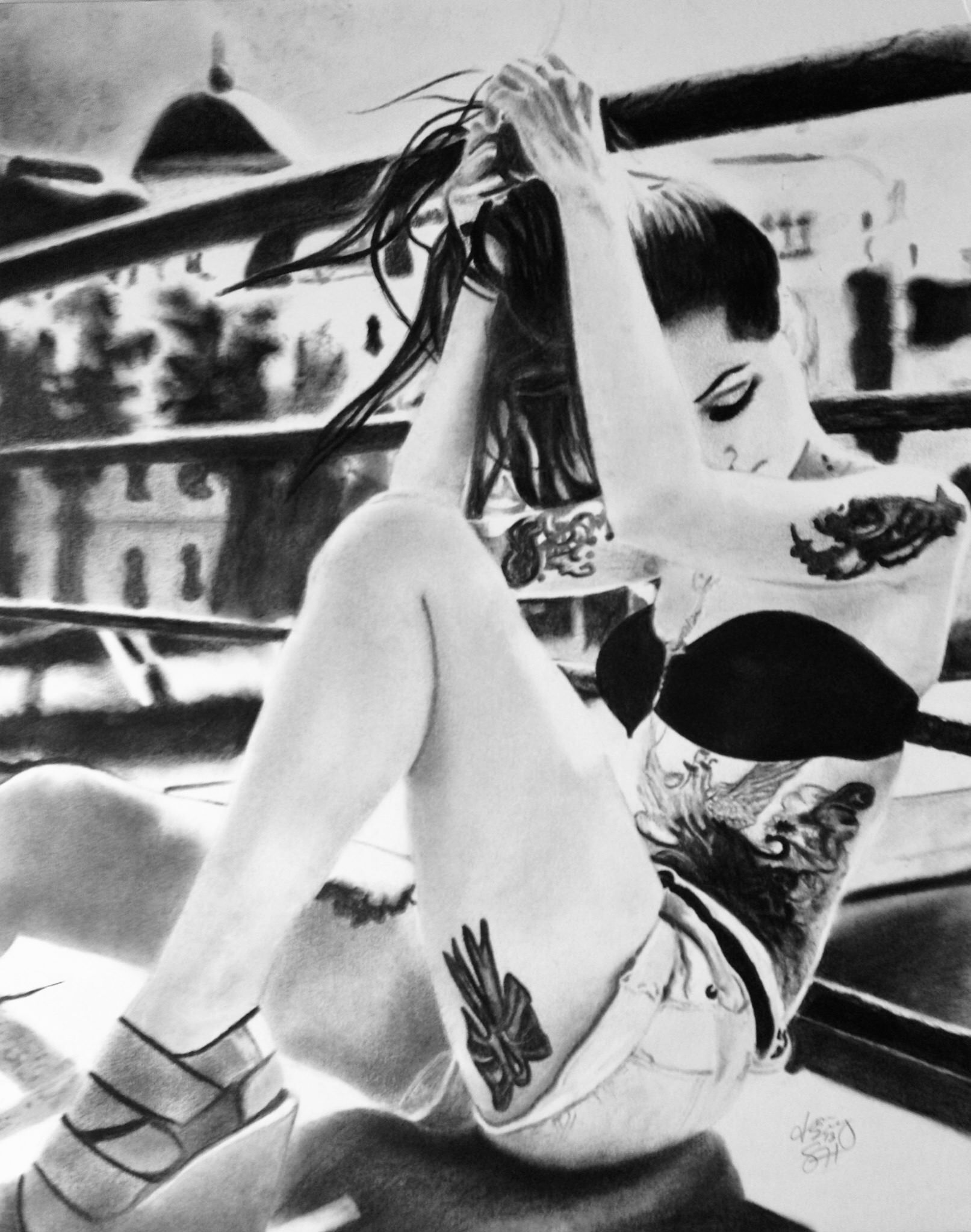 ShadedHues Tangled People Portrait