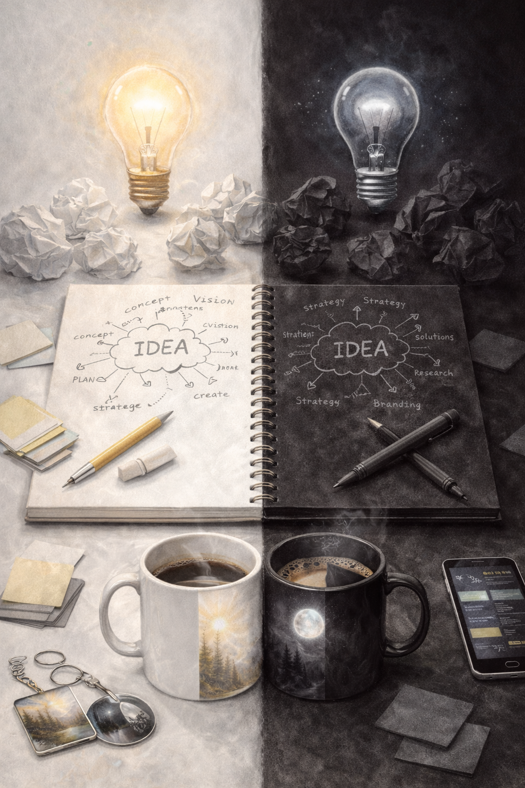 ShadedHues services graphic representing Creative Consulting